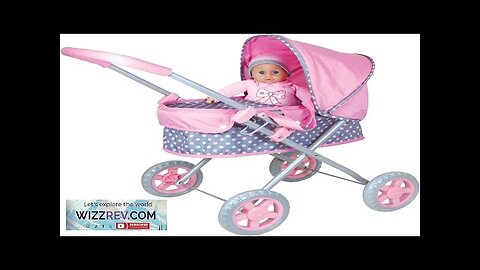 Lissi Dolls Baby Pram with 14" Soft Baby Review