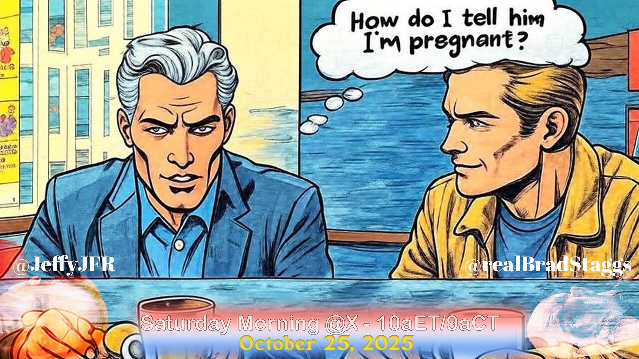 Coffee & Conspiracies - Saturday Morning Live! w/ Jeff Fisher & Brad Staggs 102525