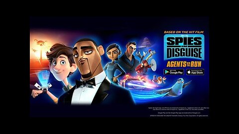 SPIES IN DISGUISE AGENTS ON THE RUN MOBILE GAME, A ENDLESS RUNNER PLAY AS CHARACTERS FROM THE FILM 👌