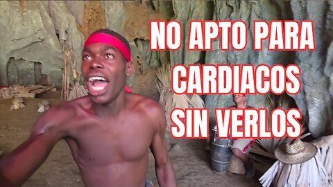 ¡Casi nos da un INFARTO! El inesperado ritual de la tribu en una cueva de Cuba.