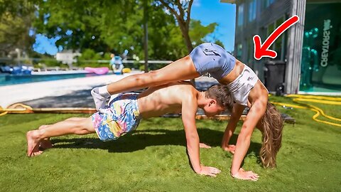 "The Ultimate Couples Yoga Challenge: Strength, Balance & Fun!"