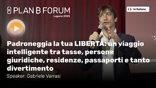 Padroneggia la tua LIBERTÀ: Tasse, Residenze e Passaporti | Gabriele Varrasi