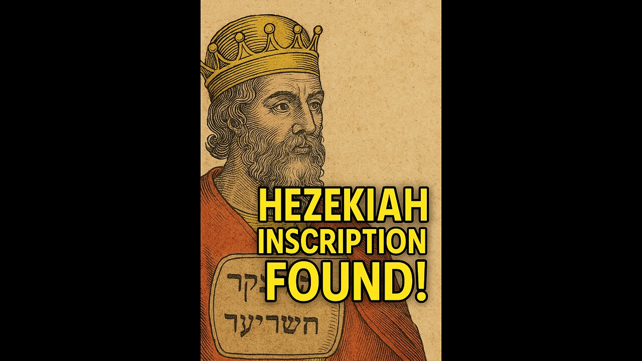 Hezekiah Monumental Inscription Deciphered