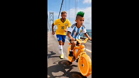 kid's fight for motorcycle 🏍️