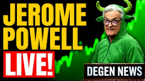 Fed Chair Jerome Powell Speaks LIVE!