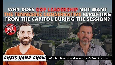 Why does GOP Leadership not want The Tennessee Conservative reporting from the Capitol?