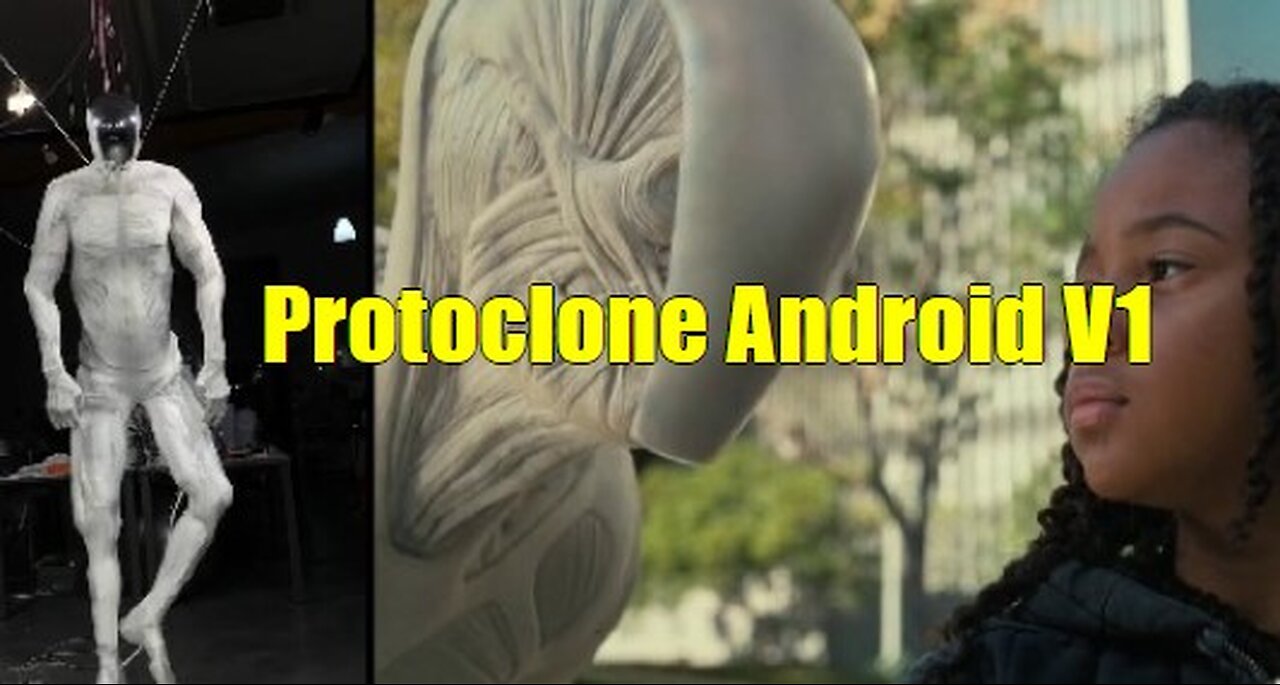 Protoclone Bipedal Musculoskeletal Android V1