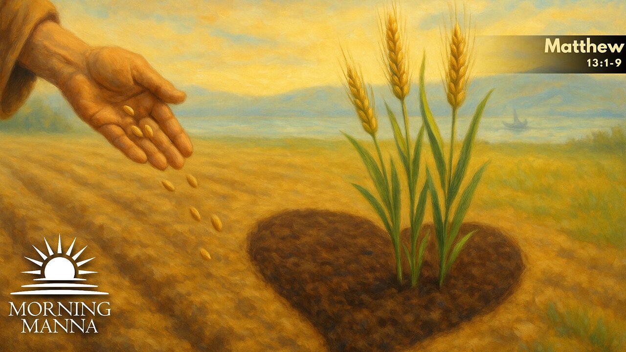 Morning Manna - November 10, 2024 - Matthew 13:1-9 - The Parable of the Sower