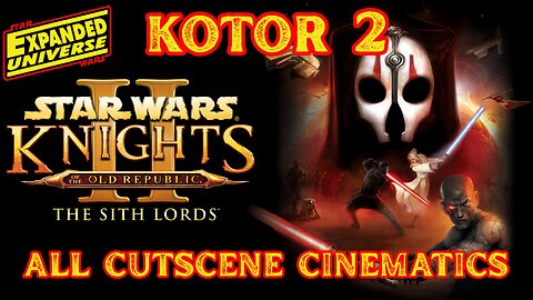 Star Wars: Knights of the Old Republic (KOTOR) 2 | All Cutscenes & Cinematics Restored HD