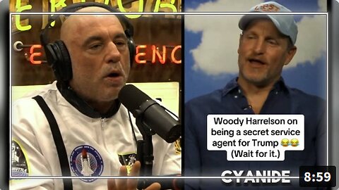 BREAKING VIDEO: Joe Rogan Warns Of Imminent Civil War! PLUS, Woody Harrelson Calls For Trump's Assassination!