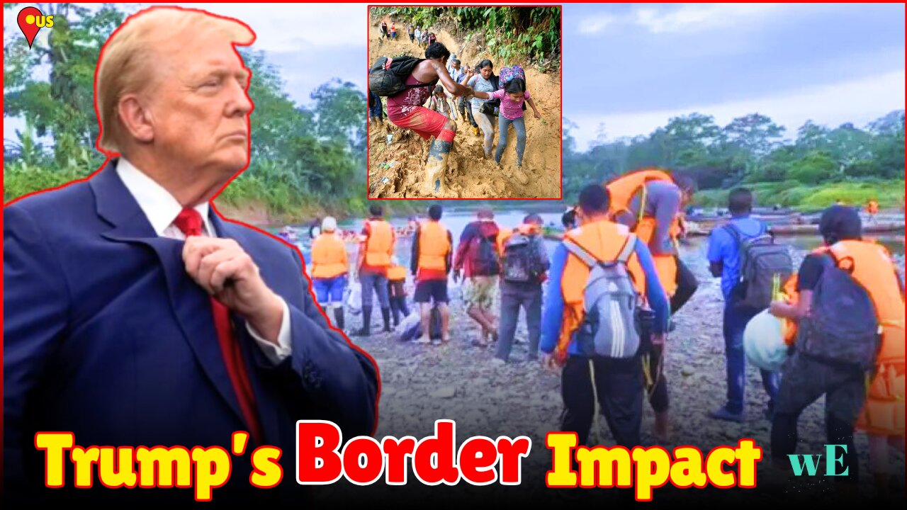 Migration Through Darien Gap Falls 90%: Trump Policies, Mexico Crackdown Cut Crossings - WorldEye