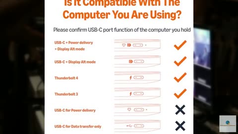 Amazon Basics Aluminium USB-C to DisplayPort Adapter (4K@60Hz), Thunderbolt 3 Co