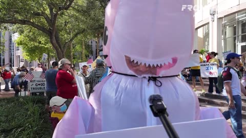 ORLANDO: "I wanted to show solidarity with the protesters in Portland by dressing