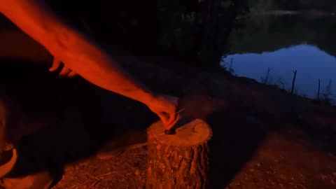 3 Days Solo Camping – Big Carp Fishing, Catch & Cook | Survival Skills