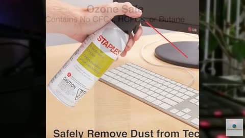 Staples Electronics Air Duster, 10 oz. (SPL10ENFR-1)