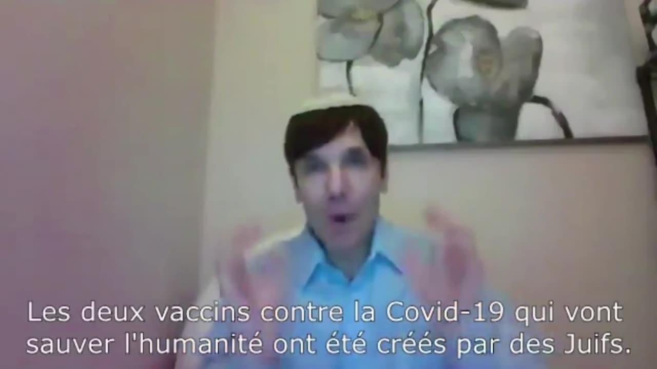 JEWISH MAN BRAGS ABOUT WHO INVENTED COVID VACCINES
