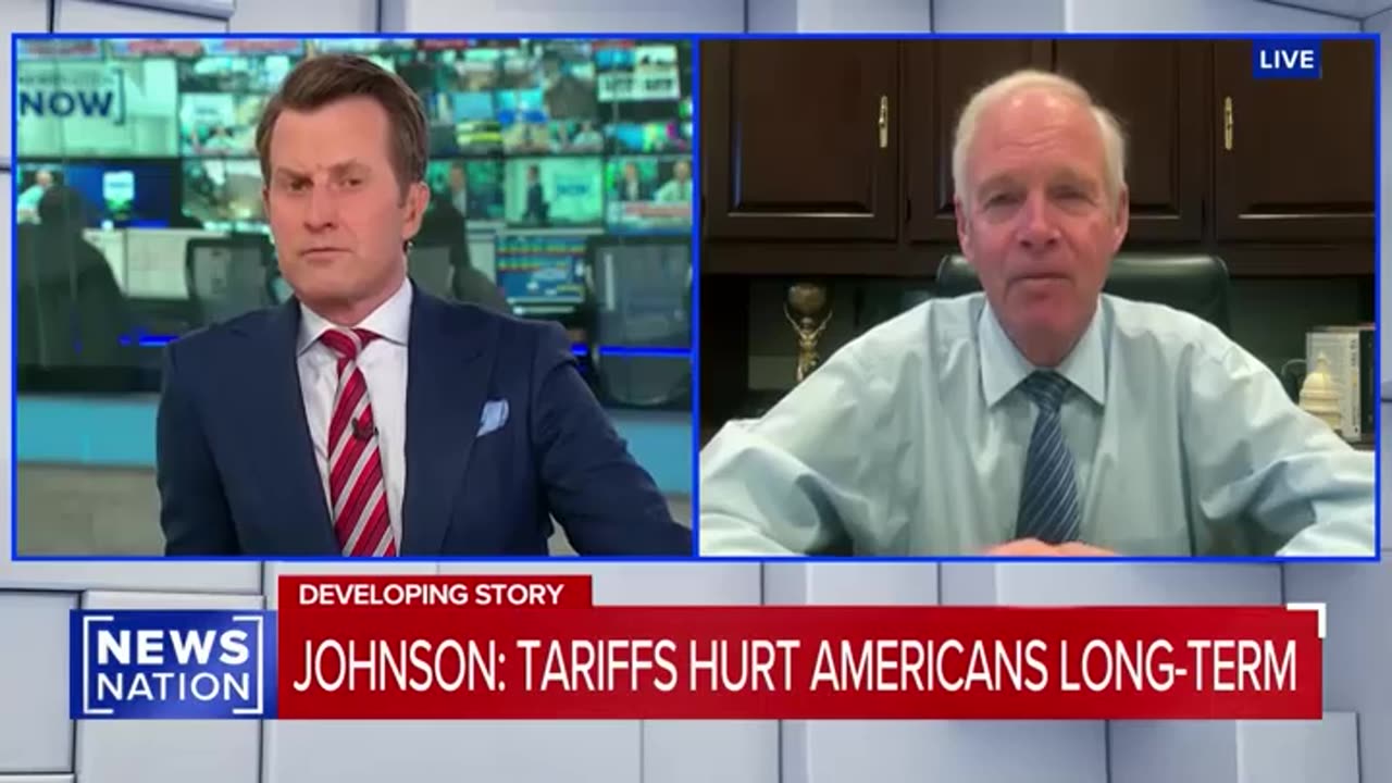 Senator Ron Johnson on NewsNation Now 2.11.25