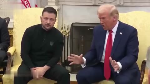 "Tense Exchange: President Trump Confronts Ukraine’s Zelenskyy | Shocking White House Moment"