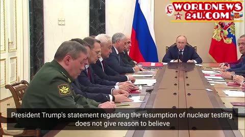 Should Russia start preparing for nuclear tests?! What has Putin decided?