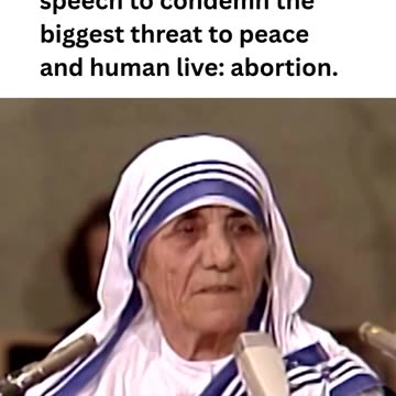 The true peace begins with recognizing the dignity and worth of every human life.