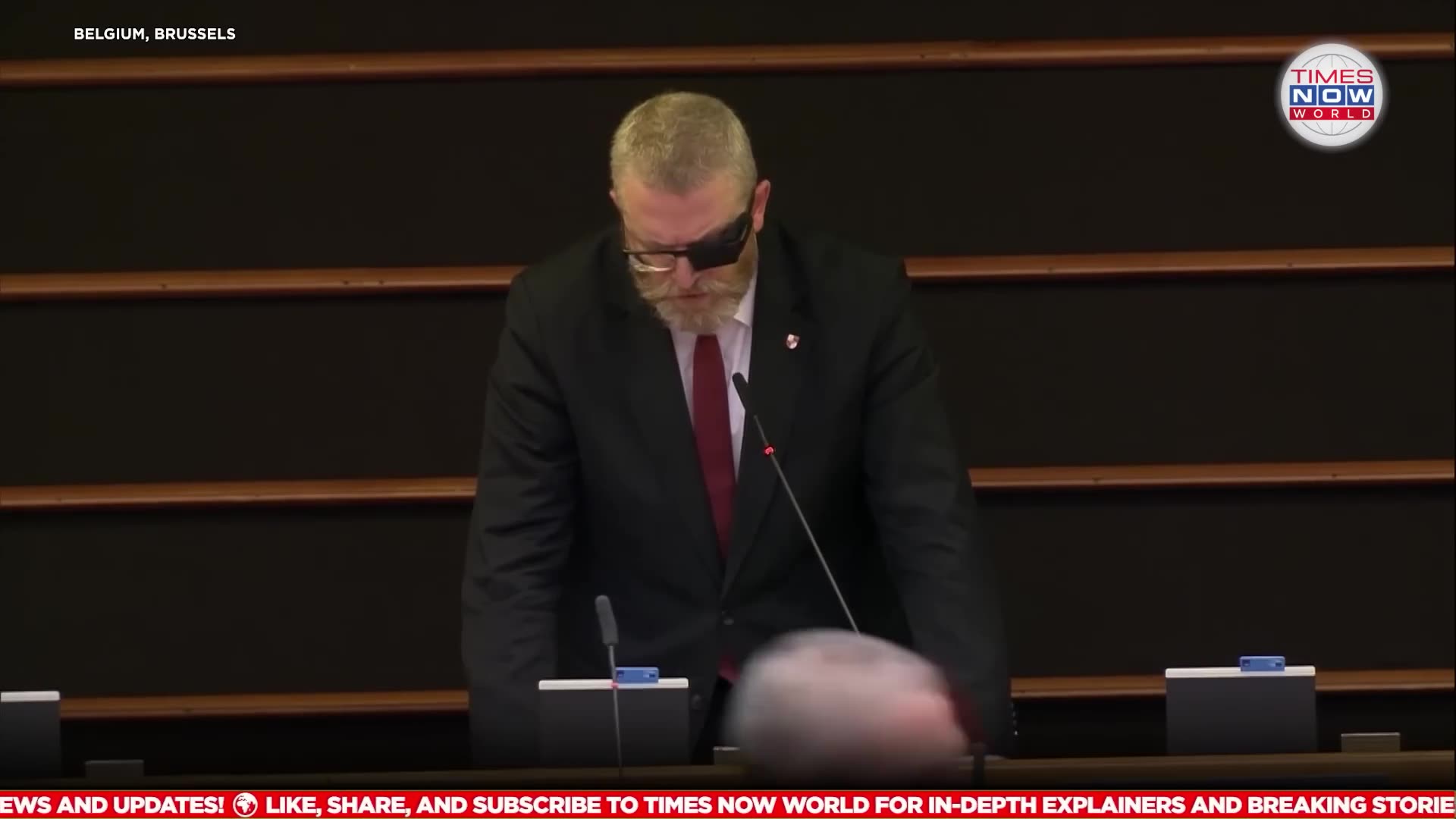 EU SILENCES CRITICISM_ Polish MEPs Mic Cut Sparks Fury After He Calls Ursula Reichsführerin