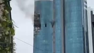 🇺🇦🇷🇺❗️UAVs attacked the towers of Grozny City