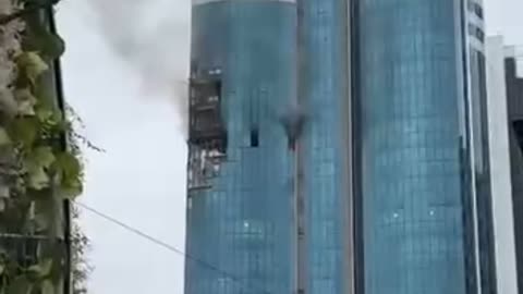 🇺🇦🇷🇺❗️UAVs attacked the towers of Grozny City