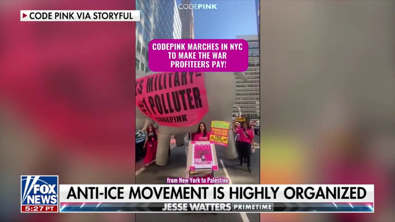 Anti-I.C.E. Protests - The China Connection