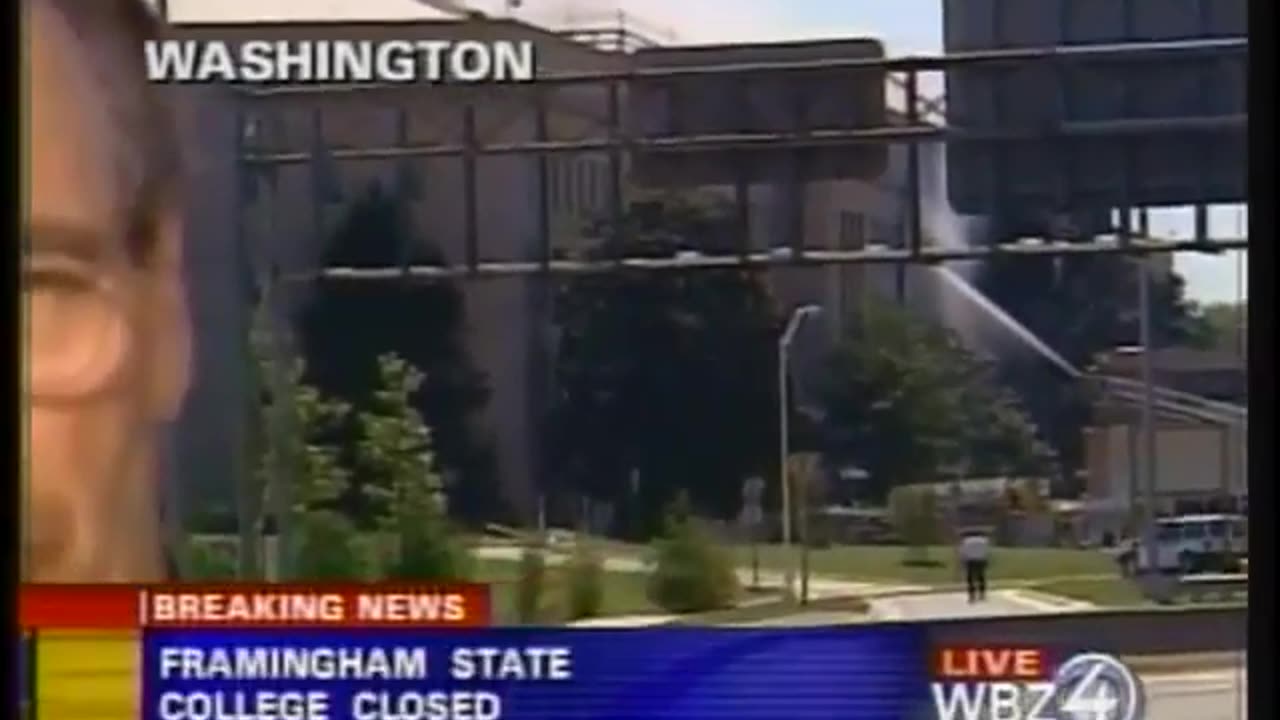 911 UPN CBS News Coverage WSBK Boston September 11, 2001 100 to 115 pm