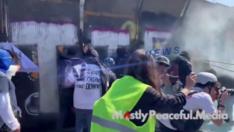 Μεγάλα επεισόδια κατά τη διάρκεια μαζικών διαδηλώσεων κατά της διαφθοράς, στην Πόλη του Μεξικό