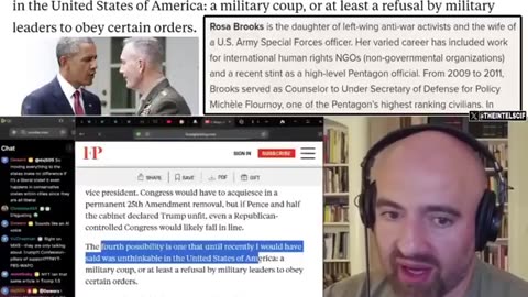 OBAMA Pentagon official publicly called for a MILITARY COUP against Trump just 10 days