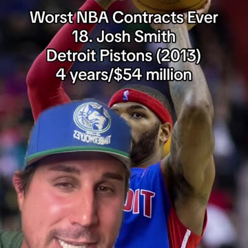 JOSH SMITH'S BROKEN JUMPER!!!