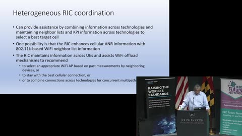 Heterogeneous RAN Intelligent Control IEEE STANDARDS ASSOCIATION