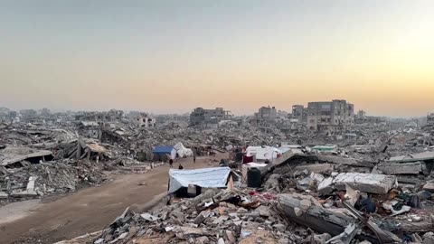 Timelapse footage shows daily life in Gaza from sunrise to sunset