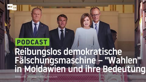 Reibungslos demokratische Fälschungsmaschine – "Wahlen" in Moldawien und ihre Bedeutung
