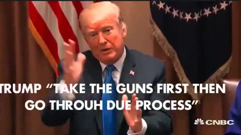 🚨🇺🇸 TRUMP: Take Guns First, Due Process Second ▪️ What about 2A⁉️
