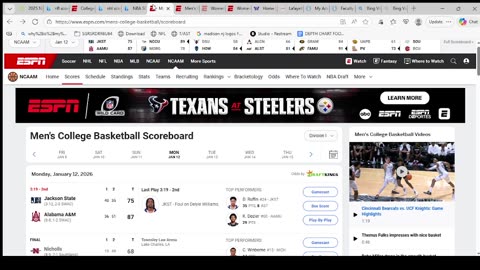 2025 NFL WILD CARD DAY 3 PRO TEXANS LIVESTREAM