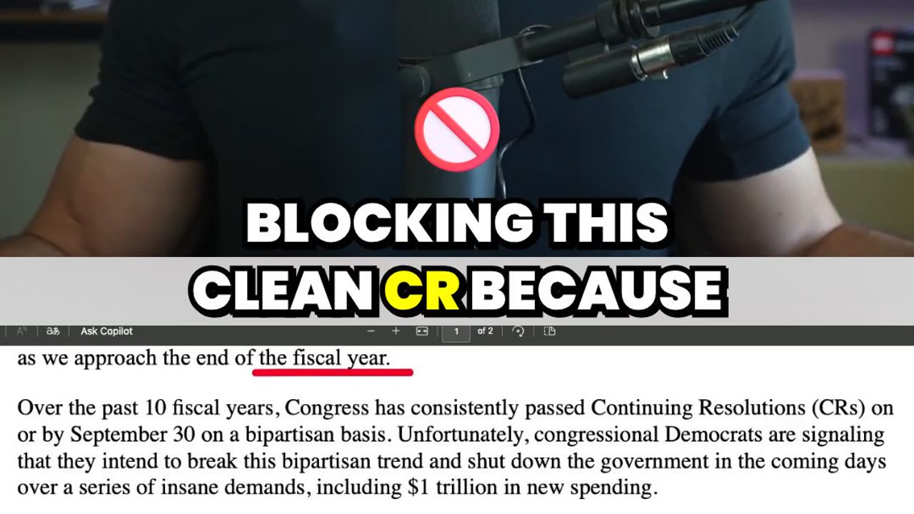 Dems THREATEN Government Shutdown For Trillion Dollar Spending Spree