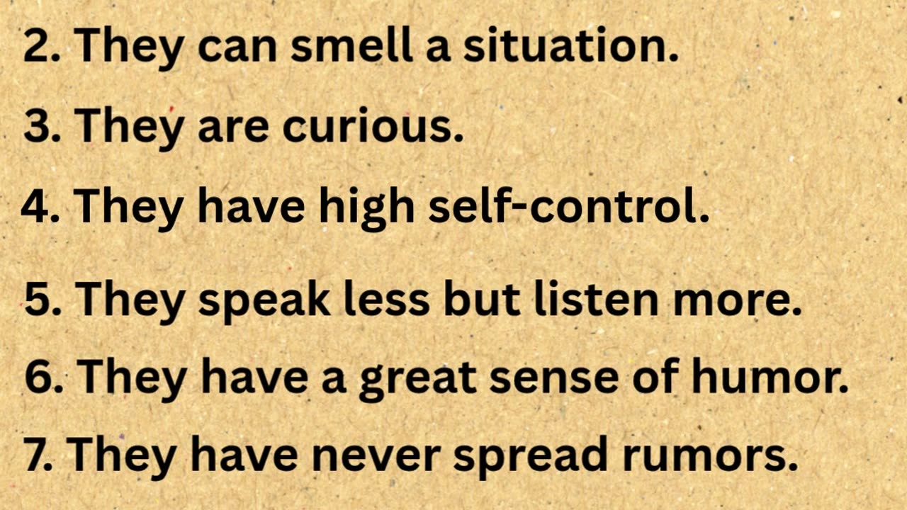 10 Signs of High Intelligence.