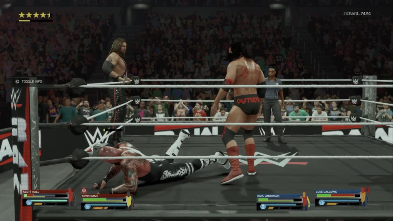 WWE 2k25 11 Universe Mode Two on Two Tag Team
