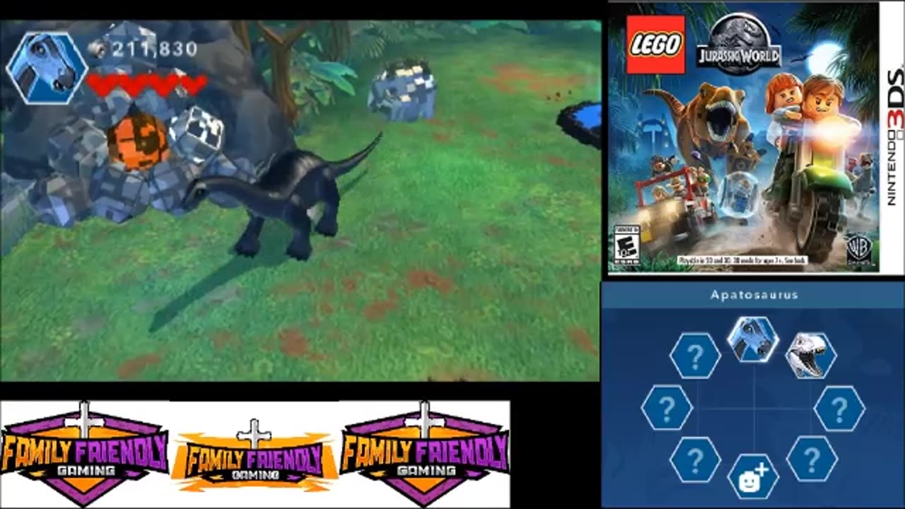 Lego Jurassic World 3DS Episode 14