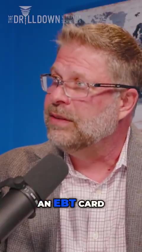 $60,000 balance seen on an EBT card