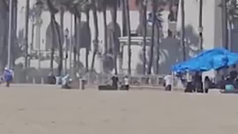 Helicopter crash in Huntington Beach California hospitalizes 5 people