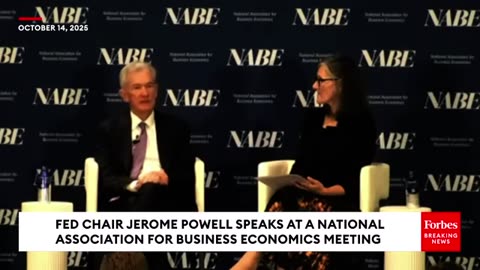 Fed Chair Jerome Powell Speaks At A National Association for Business Economics Meeting