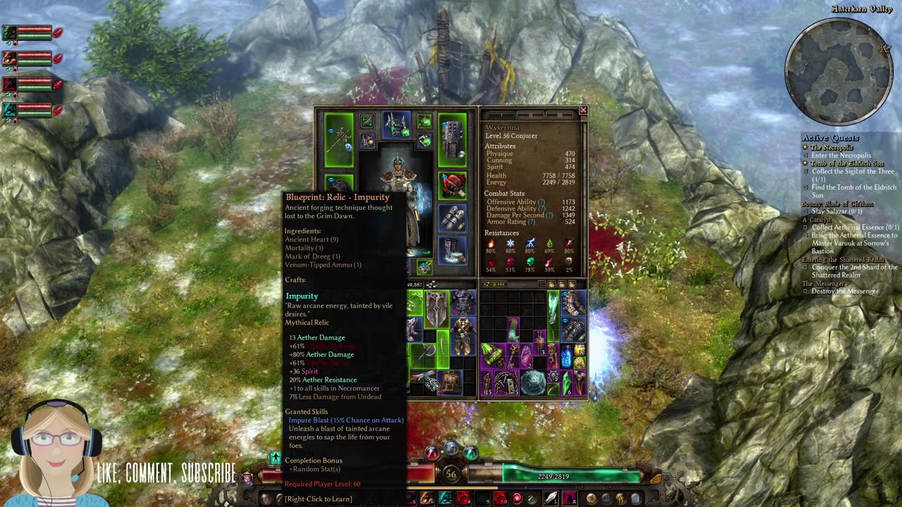 Grim Dawn - Restoring the Shrine of Mogdrogen