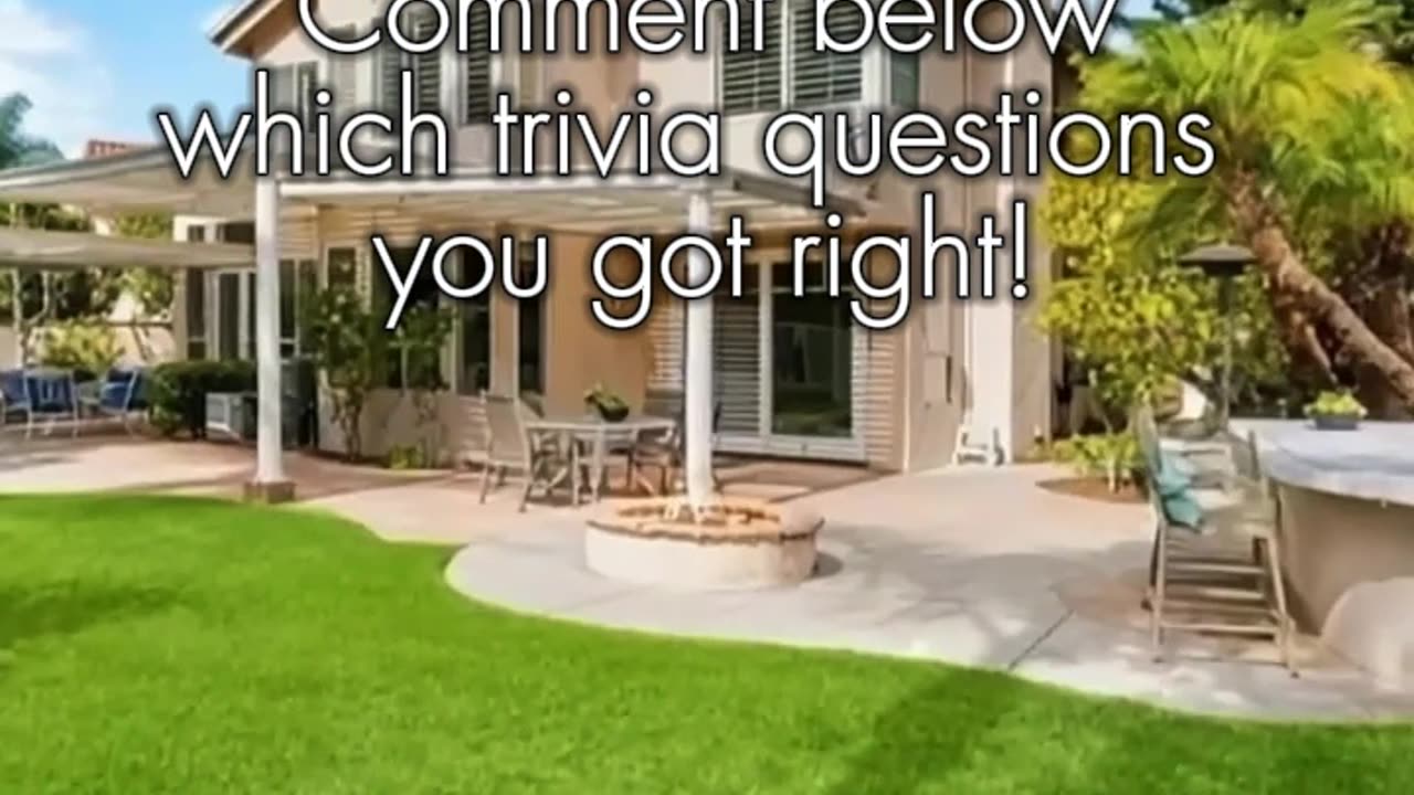 ✨ Seasonal Home Trivia ✨