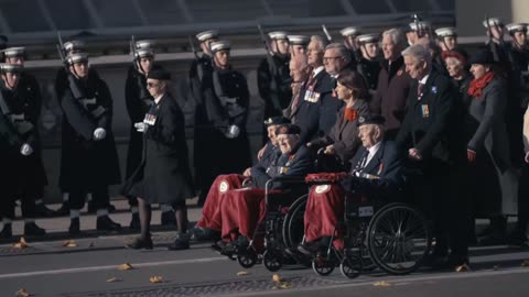 Remembrance Sunday at the Cenotaph in London