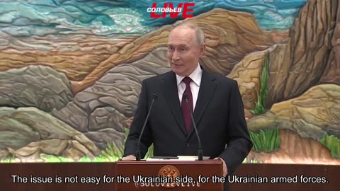 🇷🇺 🏹 🎬 Vladimir Putin: on the catastrophic condition of the Armed Forces of Ukraine