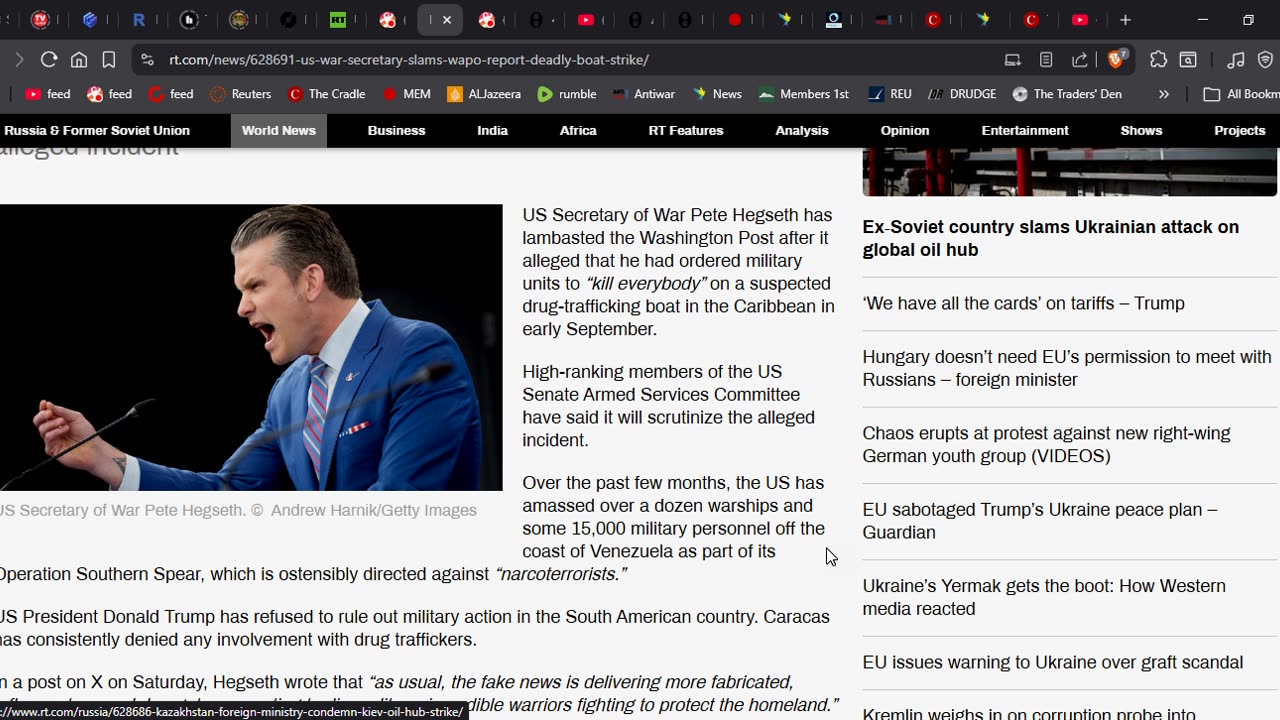 Rumor of War US Rehearsing Attacks Against Venezuela Pt 1