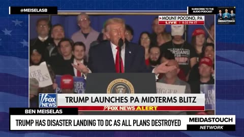 Trump has DISASTER LANDING to DC as ALL PLANS DESTROYED